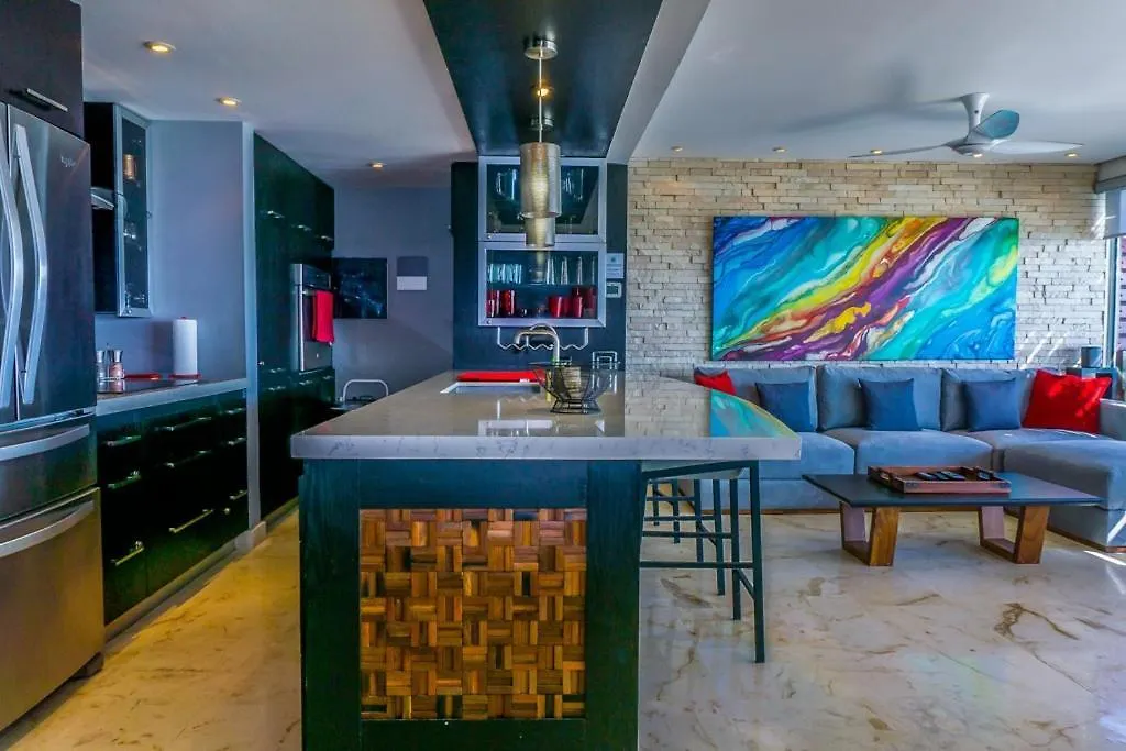 פלאייה דל כרמן Elements Penthouse 24 Condo דירה